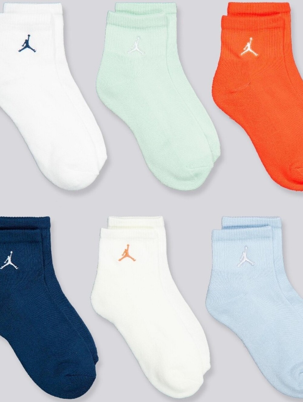 Jordan 6-PK Cushioned Ankle Socks